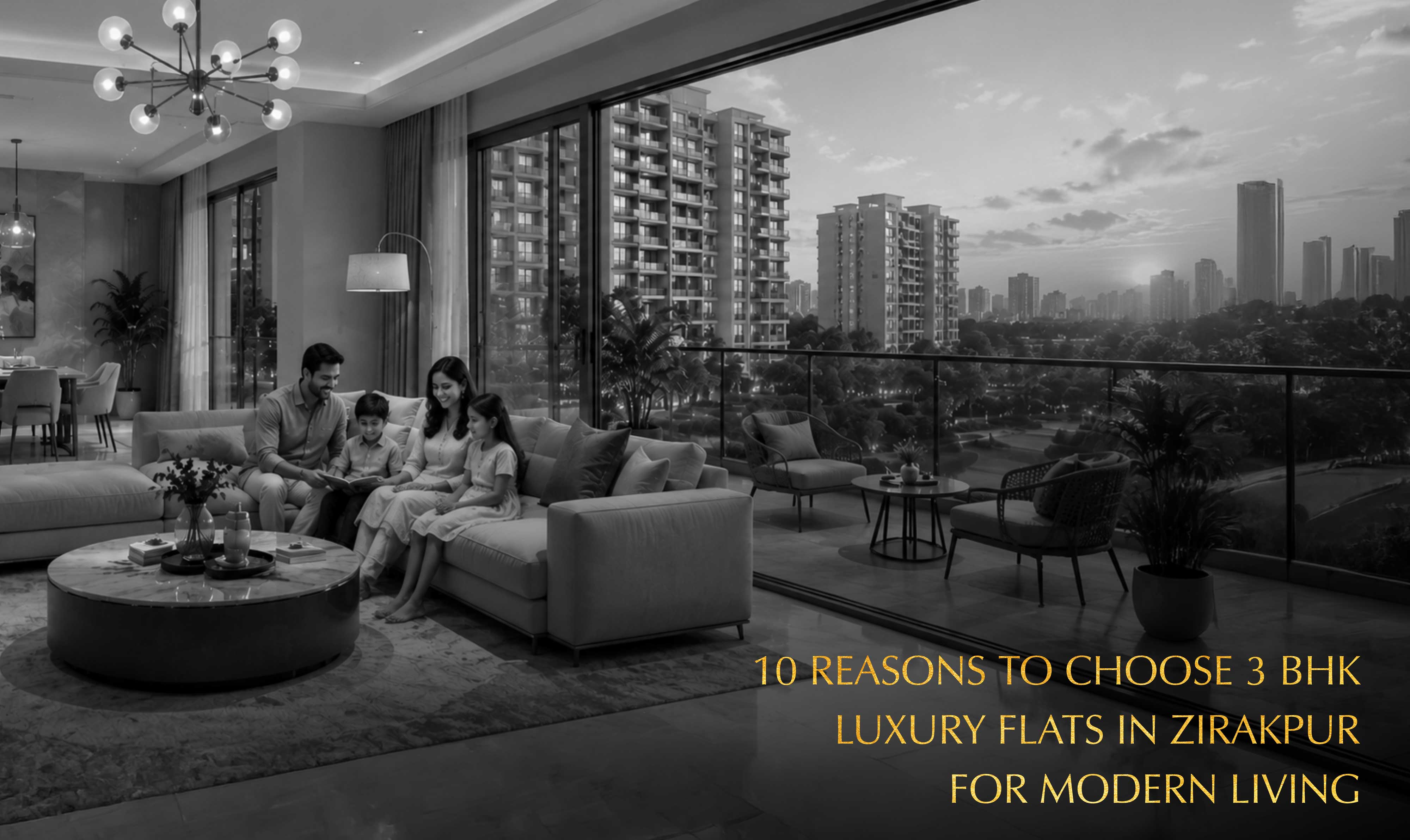 3 BHK flats in Zirakpur